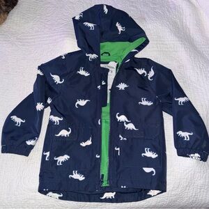 Carters color changing dinosaur raincoat